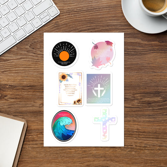 Faith Based Christian Sticker Pack